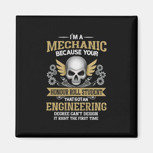 エンジニアIは整備士エンジニアリング マグネット (正面)