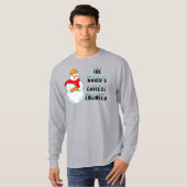 エンジニクールーズ雪だるま Tシャツ (正面フル)