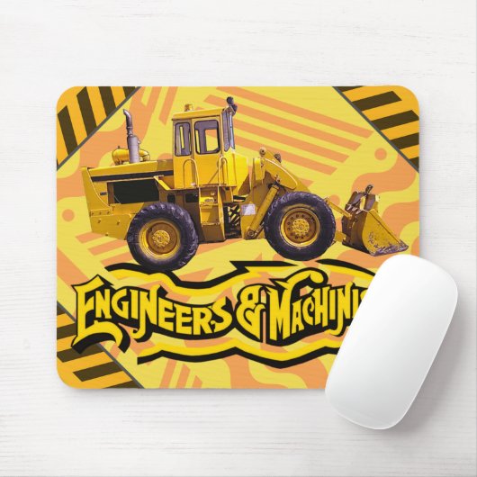 エンジパーソナライズされたニアと機械加工建築 マウスパッド (マウス)
