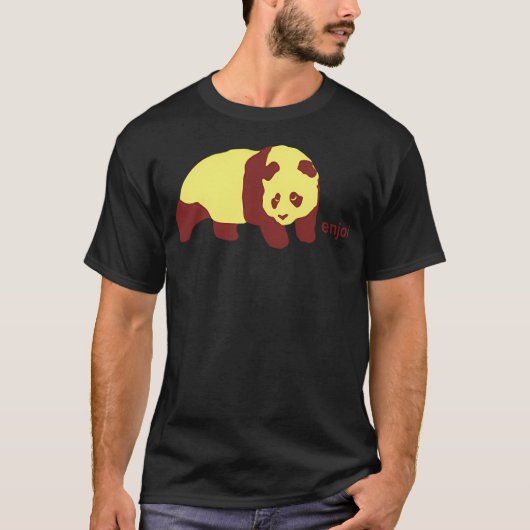 エンジョイレトロロゴ Tシャツ (正面)