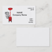 エンジンの油変更 名刺 (正面/裏面)