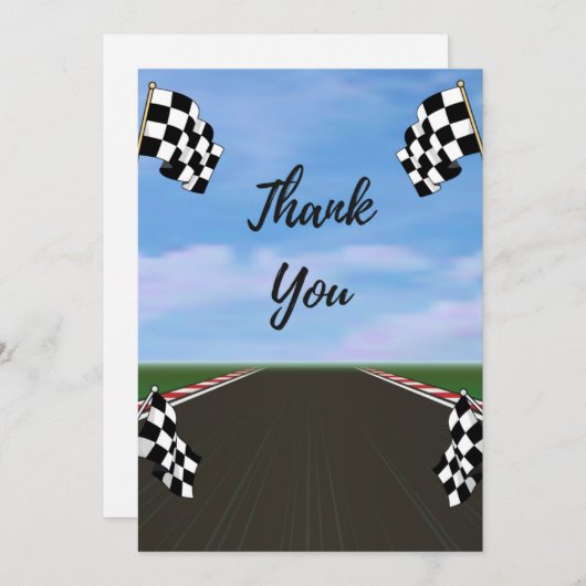 エンジンの起動サンキューカード (正面/裏面)