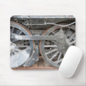 エンジンの車輪 マウスパッド (マウス)
