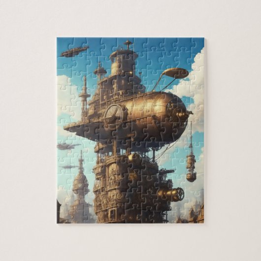 エンジンの都市 ジグソーパズル (縦)