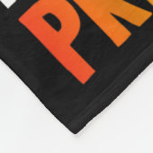 エンジンのShift Monster Truck Pre-k 100日 フリースブランケット (角)