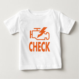 エンジンを点検して下さい ベビーTシャツ