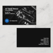 エンジングレーカーサービス名刺 名刺 (正面/裏面)