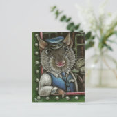 エンジンドライバをラットにします。 ポストカード (スタンド正面)