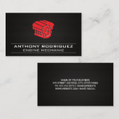 エンジンブロック |炭素繊維 名刺 (正面/裏面)