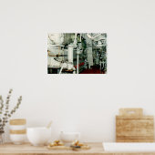 エンジンルーム1サイズ22 x 15 ポスター (キッチン)