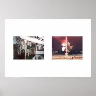 エンジンルーム2およびプロップサイズ22 x 15 ポスター