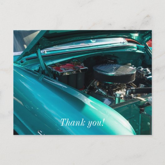 エンジンルーム ポストカード (正面)
