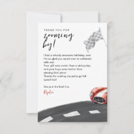 エンジン全開!お誕生日おめでとう サンキューカード