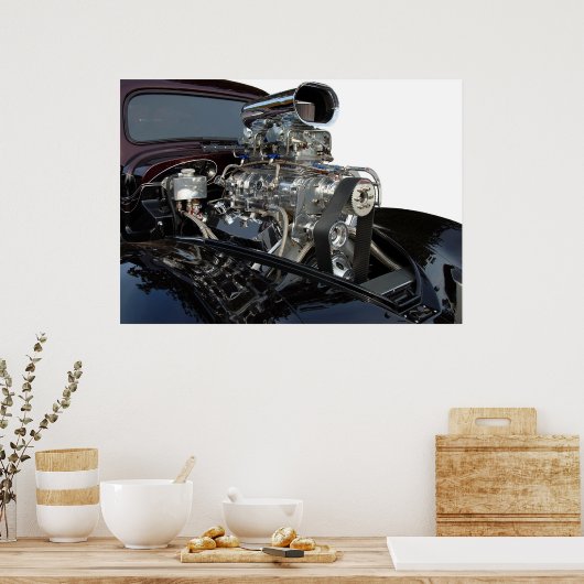 エンジン出力 ポスター (キッチン)