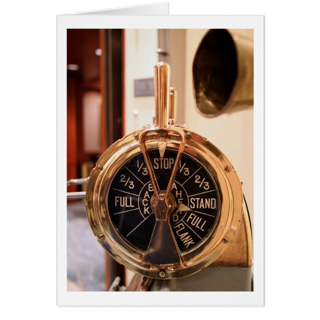 エンジン受注電信 (正面)