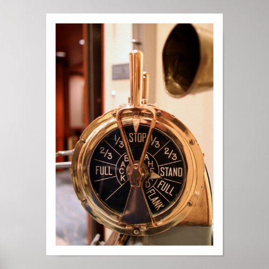 エンジン受注電信 ポスター (正面)