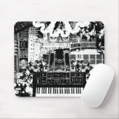 エンジン板 マウスパッド (マウス)