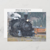 エンジン480デュランゴトレイン ポストカード (正面/裏面)