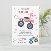 エンジン4thバースデーモンスタートラックを改訂 招待状 (スタンド正面)