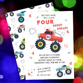 エンジン4thバースデーモンスタートラックを改訂 招待状