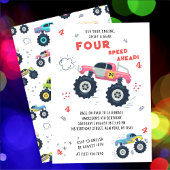 エンジン4thバースデーモンスタートラックを改訂 招待状