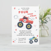 エンジン4thバースデーモンスタートラックを改訂 招待状 (スタンド正面)