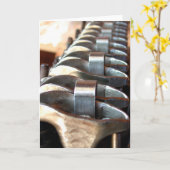 エンジン カード (黄色い花)