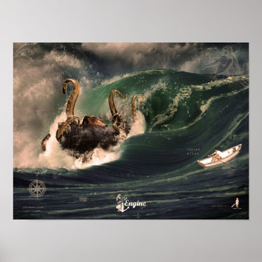 エンジン – ソングプリント ポスター (正面)