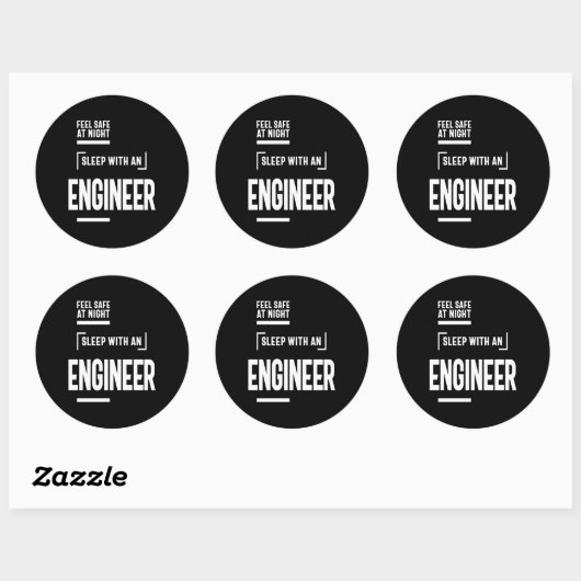 エンジ感じニアと一緒に夜の安全な睡眠 ラウンドシール (シート)