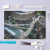 エンジ改造ンティッシュペーパー 薄葉紙 (クラフト)