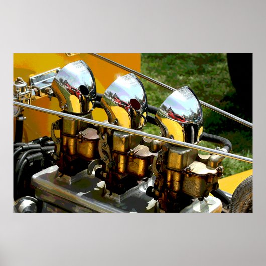 エンジ改造ン –  ポスター (正面)