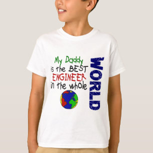 エンジ最高のニアインWorld 2 (Daddy) Tシャツ