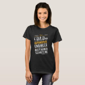エンジ車のニアパパ Tシャツ (正面フル)