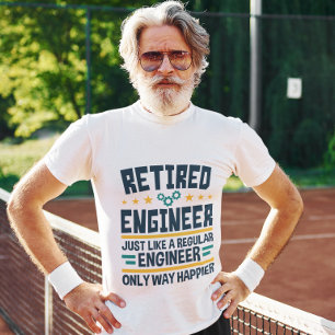 エンジ退職したニアエンジニアリング退職後の幸福 Tシャツ