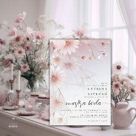 エンスエニョのマルガリタスロサスアクアレラス 招待状