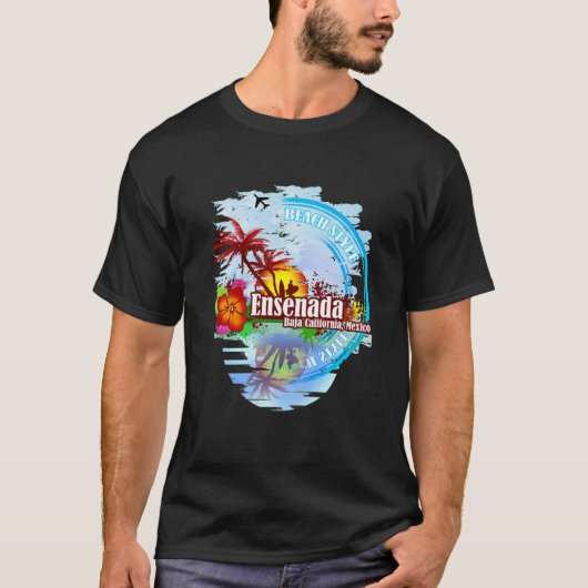 エンセナダバハカリフォルニアメキシコ Tシャツ (正面)