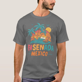 エンセナダメキシコトロピカルサンセットビーチ土産Vac Tシャツ