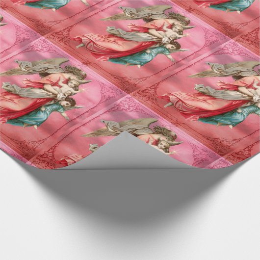 エンゼルスインミッドエアホリデー ラッピングペーパー (角)