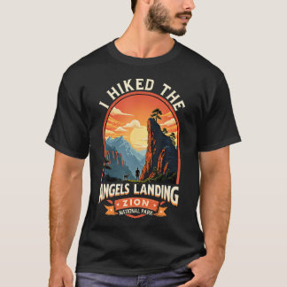 エンゼルスランディング ジオン・ナショナル・パーク ハイキング Tシャツ