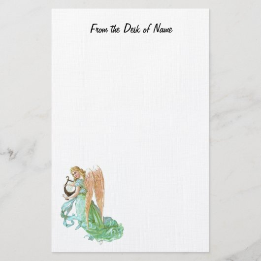 エンゼルス静止 便箋 (正面)