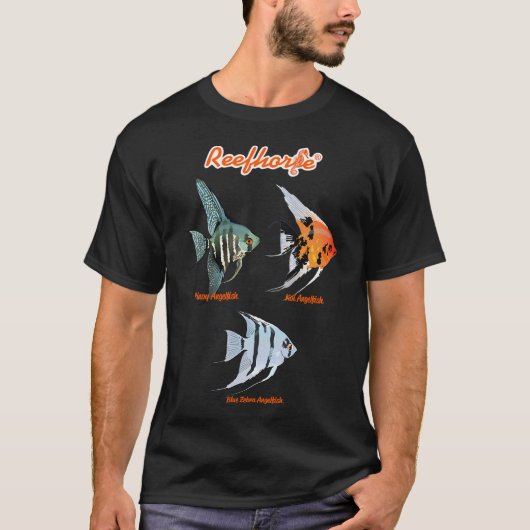 エンゼルフィッシュのトリオ Tシャツ (正面)