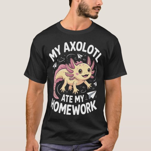エンゼルフィッシュ!(海水魚) - 次の色や明るい色はありません Tシャツ (正面)