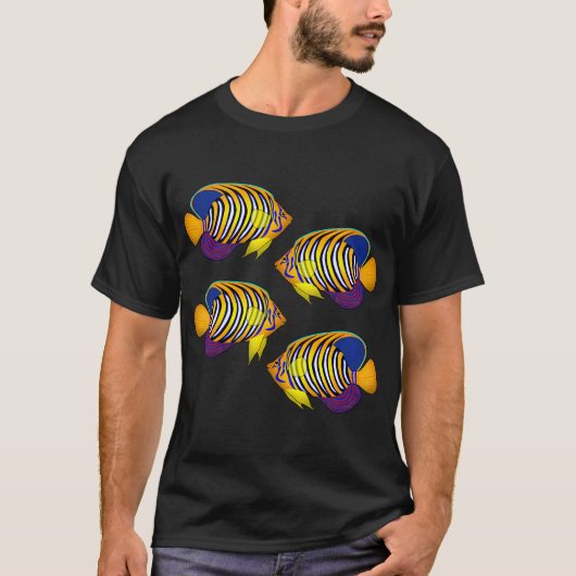 エンゼルフィッシュ 3 Tシャツ (正面)