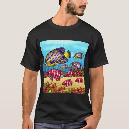 エンゼルフィッシュ Tシャツ (正面)
