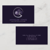 エンソゼンサークルアメジスト盆栽 名刺 (正面/裏面)