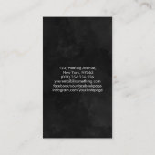 エンソゼンサークル桜ツリー – ゴールデンブロッサム 名刺 (裏面)