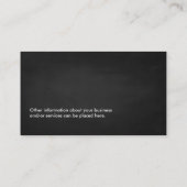 エンソゼンサークル桜ツリー – 赤いさくらんぼブロッサム 名刺 (裏面)