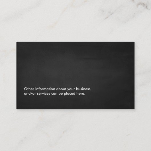 エンソゼンサークル桜ツリー – 赤いさくらんぼブロッサム 名刺 (裏面)