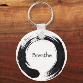 エンソ記号で呼吸 キーホルダー (正面)