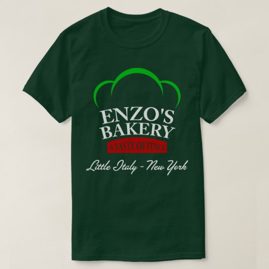 エンゾスベーカリー Tシャツ (デザイン正面)